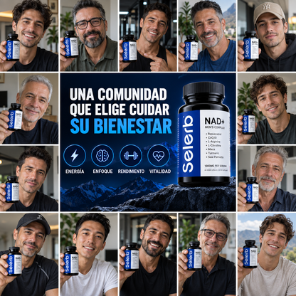 Selerb NAD+ 2x1 Aumenta tu rendimiento desde el 1 dia