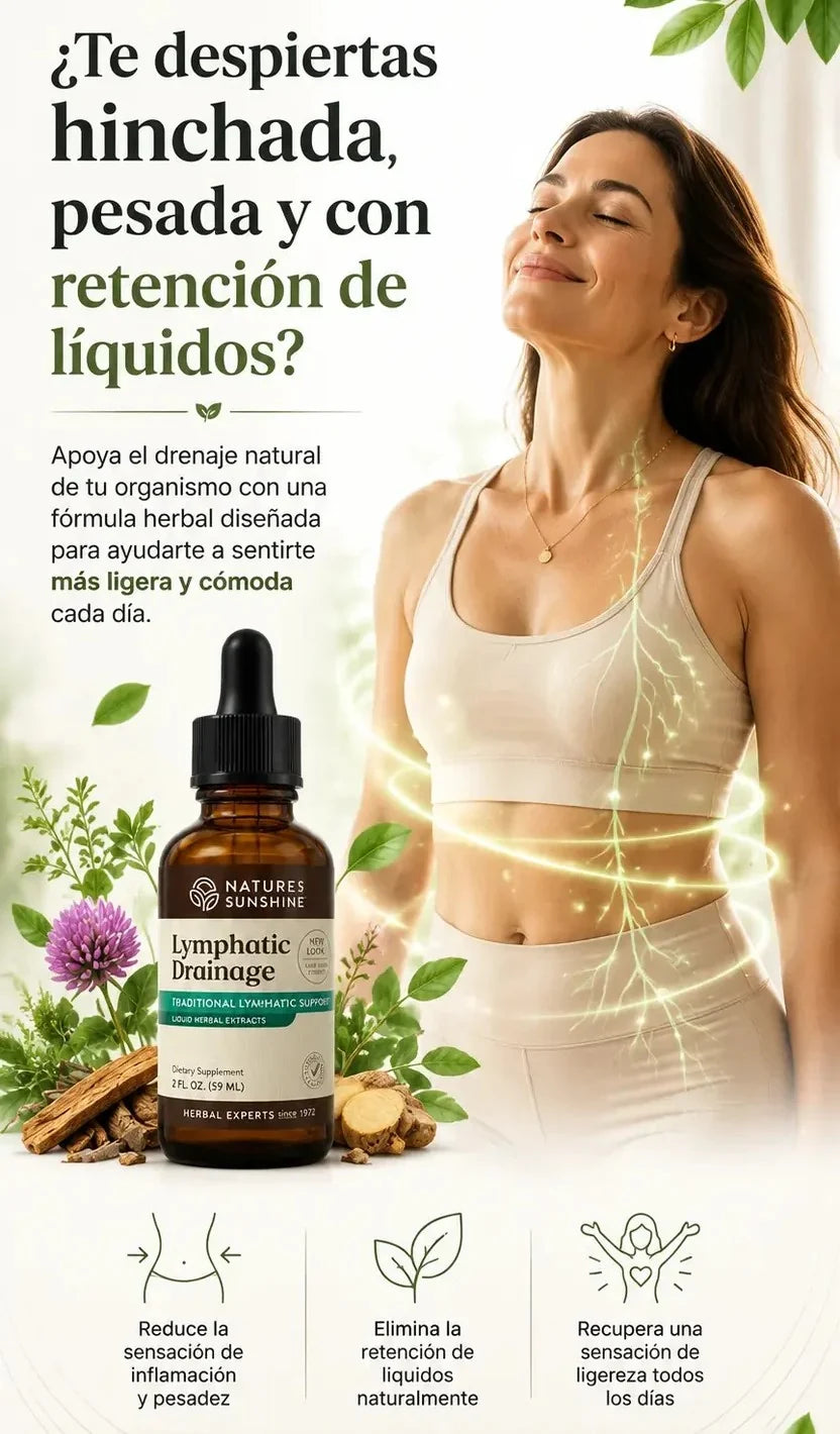 🏆 Drenaje Linfático Natures Sunshine® Original | 2X1 🔥